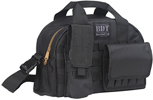 Image of Bulldog Cases Tactical Range Bag with Molle Mag Pouches Black