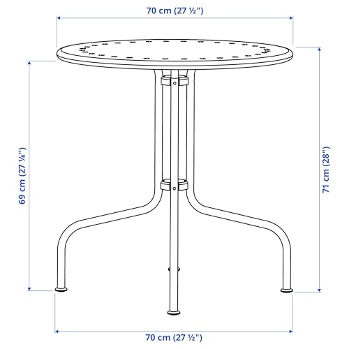 Table LÄCKÖ et 2 chaises ProTuning pour l'extérieur gris et coussins beige
