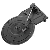 Bajo nivel de ruido: diseñado con una estructura razonable y una transmisión suave, este movimiento giratorio funciona con un ruido mínimo para una experiencia de escucha ininterrumpida, reproductor de discos de vinilo, reproductor de discos de movimiento de gramófono de 200 mm)