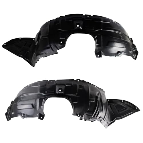 Image of TRQ Inner Fender Liner Set Compatible with 2006-2010 Mazda 5 MA1248131 MA1249131