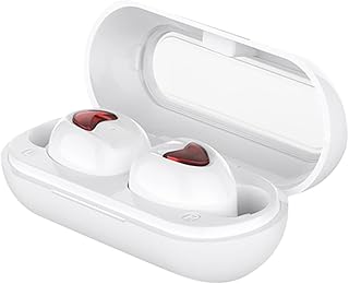 Hemobllo Fones De Ouvido Sobre A Orelha Fones De Ouvido Esportivos Fones De Ouvido Brancos Fones De Ouvido Display Digital Fones De Ouvido Número Tampões De Ouvido Branco Fones De Ouvido