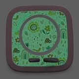 yabaduu Protective Film Compatible with Toniebox 2 Accessories Perfect Fit Self-Adhesive Protective Case with Anti-Scratch Design for Children Y015 (22 Ladybugs, Glow in the Dark with Name) - Image 1