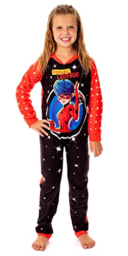 INTIMO Miraculous: Tales of Ladybug & Cat Noir Girls' Character Footless Sleep Pajama
