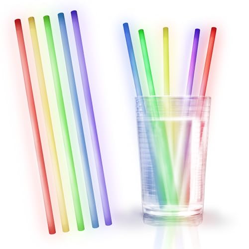 Pitillos luminosos multicolor 25 unidades 9 pulgadas miniatura 2