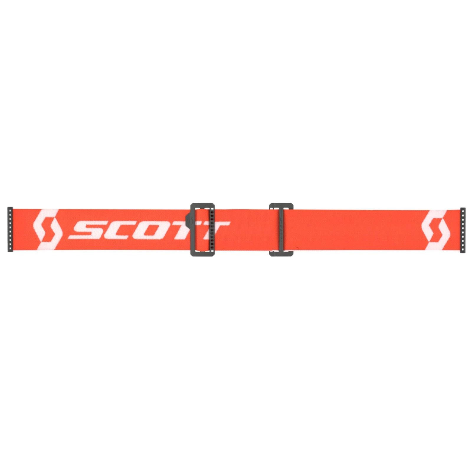 Scott Motocross Brille Primal Clear, Orange Weiß, 278598