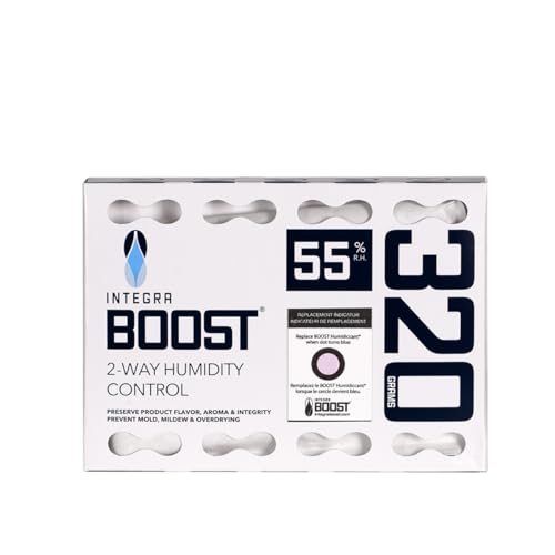 Integra Boost 2-Way Humidity Control, 55% 320G 5 Pack, White, IB-B32A55R-5
