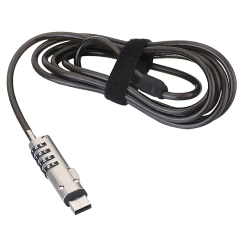 VILLCASE Usb���b�N���� �R���s���[�^���b�N �t���L�V�u��360�x��]�݌v ����h�~ �Z�L�����e�B�΍��p Pc�A�N�Z�T���[