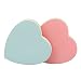 JERUIX 8.0x8.0cm Heart-shaped Sticky Notes Posted Self-Adhesive Paper Notes Facilitated Stickers Notepads Pack of 2
