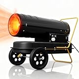 generateur air chaud fioul fixe Combustion à haute efficacité : le réservoir de carburant à grand volume peut contenir 14/22 litres de carburant, et le ventilateur turbo aspire l'air ambiant avec une puissance thermique nominale de 20/30 kW et émet une forte chaleur via la grande sortie d'air