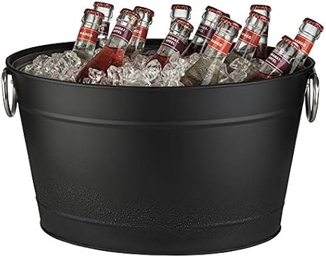 Secchiello Refrigeratore Buddy’s Bar - Per Vino E Champagne, 7 Litri | Design In Rame Martellato - Foto 2