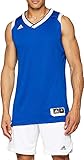 Camiseta Baloncesto Hombre adidas Crzy Explo Jers Camiseta de Baloncesto, Hombre, Azul (Reauni/Blanco), S