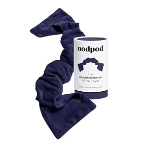 Nodpod Gentle Pressure Sleep Mask | Patented Light Blocking Design for Sleeping, Traveling & Relaxation – Midnight