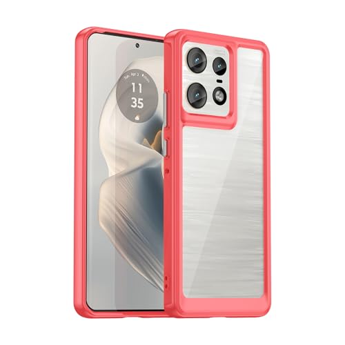 Motorola MOTO Edge 50 pro �p �P�[�X �N���A �ϏՌ� PC�w��+TPU �_�� �h�w�� �ČRMIL�K�i �X�g���b�v�z�[���t�� ���C�����X�[�d�Ή� ���� ���^ ���ϖh�~ ����h�~ (��) 15-Edge 50P-06