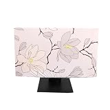 Copertura elastica antipolvere per monitor, schermo LCD del computer, protezione antipolvere compatibile con schermi da 19 a 24 pollici, antistatica, per TV e PC desktop (19", StyleC)