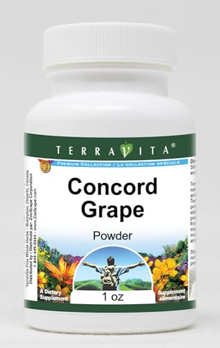 TerraVita Concord Grape Powder (1 oz, ZIN: 520443) - 2 Pack