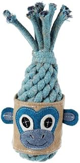 Aussie Naturals 780628 10 in. Sherpa Monkey Dog Toy
