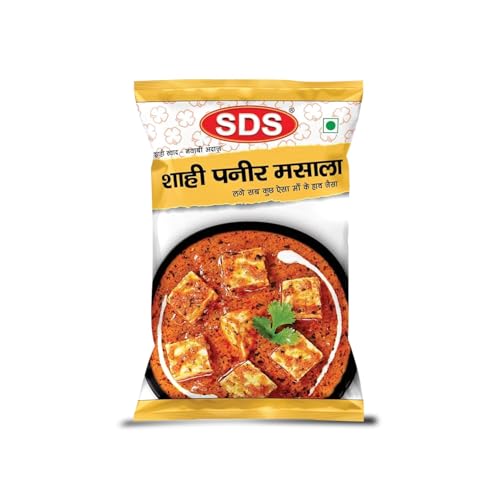 Image of SDS SDS Shahi Paneer Masala - 40g (Pack Of 12) | Add a Royal Touch to Your Paneer | Easy to Cook | Unlock the Magic of Indian Cuisine | No Colour & Preservatives | Pure Vegetarian - Indian Masala Powder