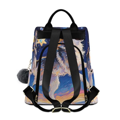 Fashion backpacks for girls casual fashion backpack for women for Travel, Work, Everyday with Pom-pom keychain2