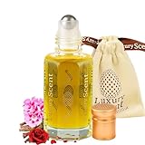 Aceite de perfume ARABIAN OUD MUSK Woody Floral Musky Roll on Bottle by LuxuryScent Premium calidad Attar fragancia última larga