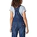 Dickies Women's Denim Boyfriend Bib Overall, Retro Stonewashed, L