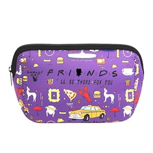 Funny Makeup Bag,Funny TV Show Merchandise,Cosmetic Bags for Women,Small Zipper Pouch,Toiletry Bag,Small Make Up Bag for Your Purse,Funny TV Show Gifts for Women Girl Teacher Mom Birthday Gift