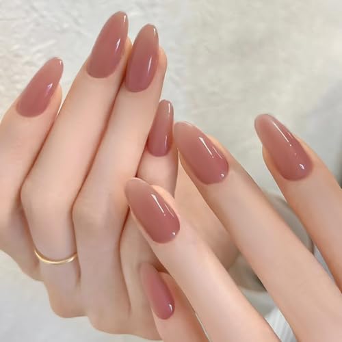 BHIDENAW ネイルチップ ショート 24枚入 ネイルチップ 人気 和風 かわいい シンプル おしゃれ 成人式 結婚式 パーティー 日常生活に使用できます 花嫁ネイル (若々しさ-303, M)（Amazon）