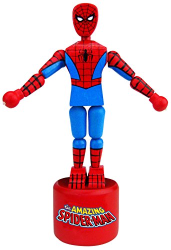 Entertainment Earth Spider-Man Wood Push Puppet