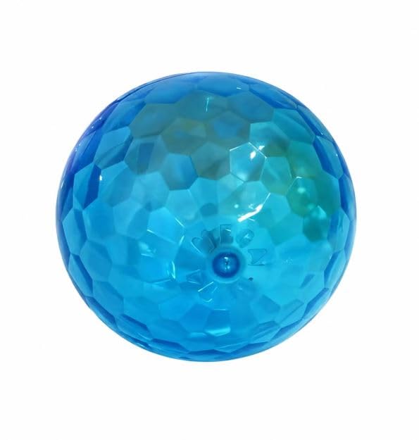 Image of Zo Zo Crystal Bounce Ball, Super Bouncy, Diamond Cut Texture, Sealed Air Space, Strong Body, 17.5 cm