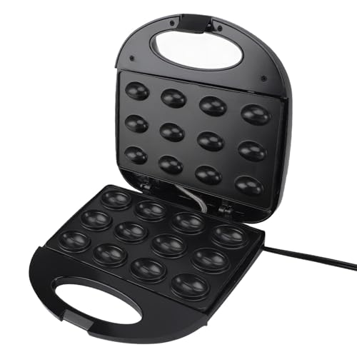 Waffle Iron Maker Machine, Large acity 12PC Double Sided Baking Tool, Adjustable Temperature Nonstick Plates Stainless Steel Waffle Maker with Handle