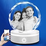 Diffusion lumineuse homogène pour une profondeur 3D nette : La base LED ronde répartit la lumière de manière uniforme à travers le cristal, mettant en valeur les couches internes de la photo 3D gravée dans le cristal et révélant une profondeur réaliste sous tous les angles.