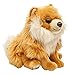 Uni-Toys - Zwergspitz, sitzend - 23 cm (Höhe) - Plüsch-Hund, Spitz, Haustier - Plüschtier, Kuscheltier