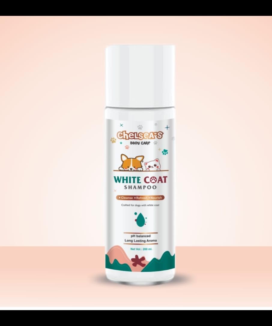 Chelseas Body Care White Coat Shampoo for Dogs 200 Ml (B0D31C3RZV) Amazon Price History, Amazon Price Tracker