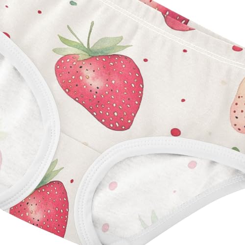 GuoChe Training Panties 1-piecing Hip Design Panties Briefs Underwear for Girls in Sizes 2T,3T, 4T, 5T, 6Y and 8Y4