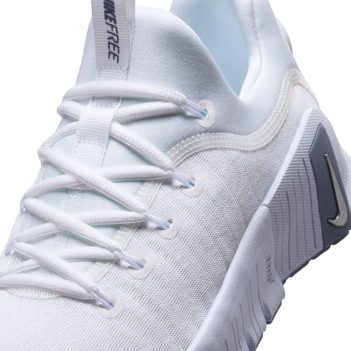 Nike Nike Metcon 6 - Women's (MTLC Silver/White/Half Blue) Size 7