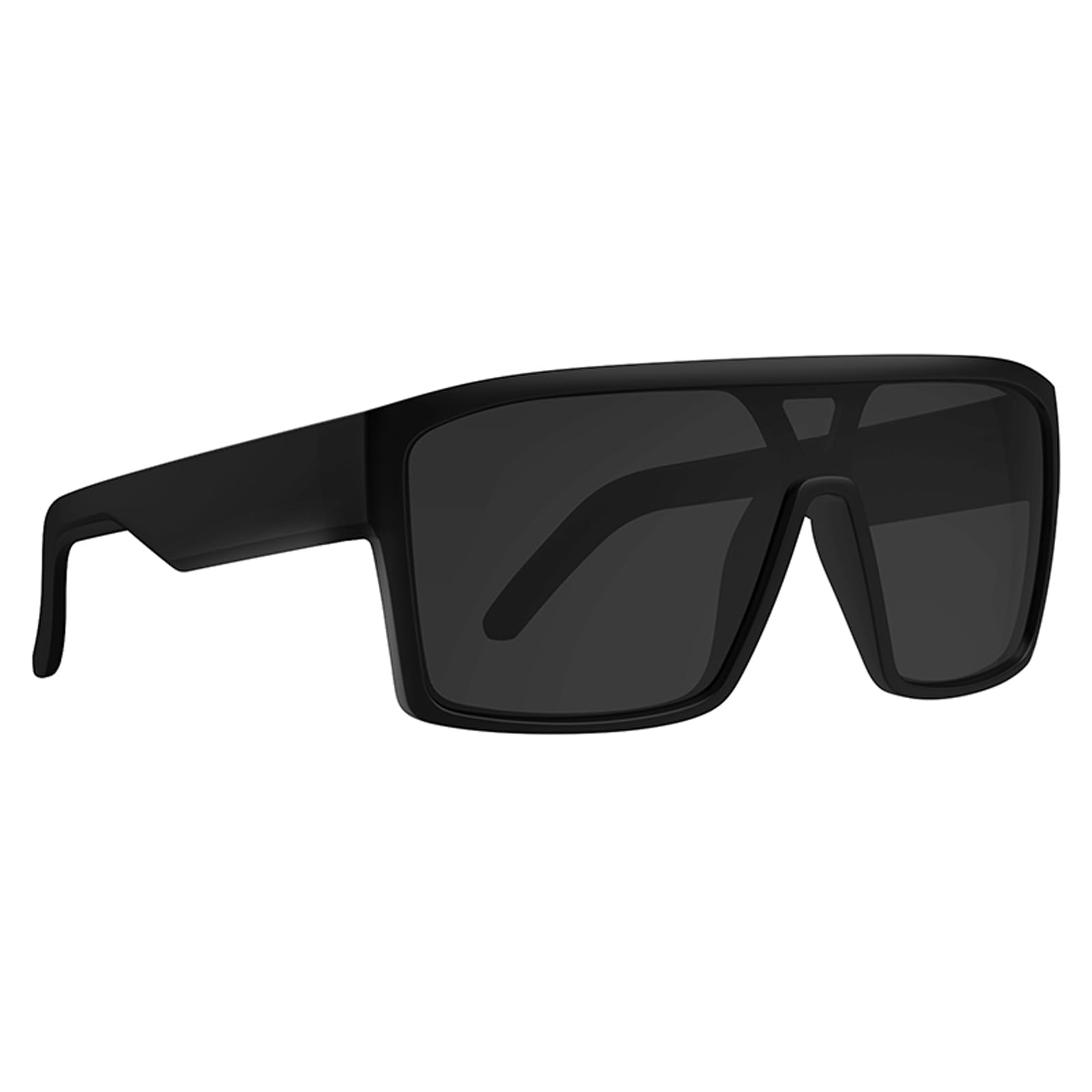 WISTON XL Z8243 okulary przeciwsłoneczne Z87 dla mężczyzn i kobiet, ochrona UV400, oprawka TR90, duże dopasowanie, prostokątne osłony ochronne dla dużych głów