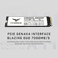 TeamGroup T-Force CARDEA A440 Pro PSS Graphene Kühlkörper, 1 TB, kompatibel mit PS5, DRAM SLC Cache 3D NAND TLC NVMe PCIe Gen4 x4 M.2 2280 Gaming SSD Lesen/Schreiben 7.200/6.000 MB/s TM8FPY01T0C129 – Ansicht 6