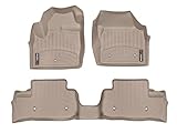 WeatherTech Custom Fit FloorLiner for Land Rover Freelander/Freelander 2 / LR2-1st & 2nd Row (Tan)
