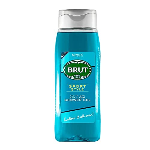 Gel douche Brut sport style lot de 6 pour éliminer la transpiration