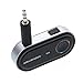 Monster Bluetooth Receiver for Car and Home, Bluetooth Car Adapter Audio Receiver with 3.5mm Aux, Microphone, Google Voice & Siri Compatible, Hands-Free Calls, for Headphones Speakers Vehicles Planes