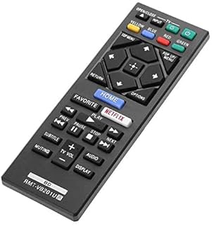 Replacement RMT-VB201U Remote Sony DVD Player for Sony Blu-ray DVD Player BDP-S1700CA BDP-S3700 Remote