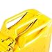 Wavian 20L Yellow Steel Jerry Can (4 Pack w/ 4 Spouts)
