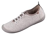 El Naturalista Damen Sneaker Home, Frauen Schnürhalbschuhe,lose Einlage,Halbschuhe,Freizeitschuhe,Women's,Woman,Lady,Ladies,Natural,39 EU / 6 UK