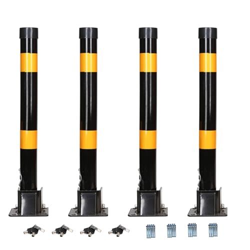 YHWKGZ �L�[���X�G���g���[��������h���C�u�E�F�C���S�{���[�h�A�܂肽���ݎ��̊��Ȓ��ԃo���A�A�K���[�W�⓹�H�̈��S�ɓK���Ă��܂�(Black,4pcs)