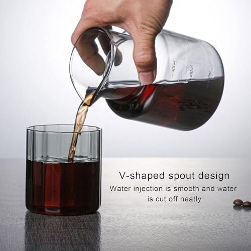 Cold Brew Drip Tower,Iced Coffee Maker with Adjustable Dripper, Stainless Steel Filter Detachable Glass for Home Office