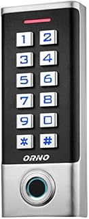 ORNO OR-ZS-823 Wasserdichtes Fingerprint Schloss Kompatibel mit Zugangskarten