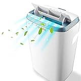 Exzellente Kühlwirkung: Die Mobil Klimaanlage von i@HOME sorgt für angenehme Abkühlung in der Hitze. Die Kühlleistung von 9000 BTU kühlt den Raum schnell ab und sorgt für Komfort und Kühle. Das weiße und schlichte Design dieses mobilen Klimageräts macht es für jeden Ort Raum. Das mobile Klimagerät von i@HOME ist perfekt für das Schlafzimmer, Wohnzimmer oder Büro!
