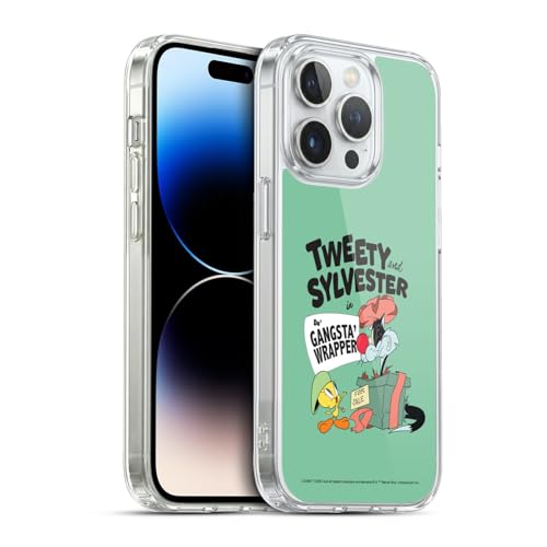 Head Case Designs Officially Licensed Looney Tunes Tweety and Sylvester The Cat Season Gel Case [Military Grade Protection] Compatible with Apple iPhone 13 Pro and Compatible with MagSafe