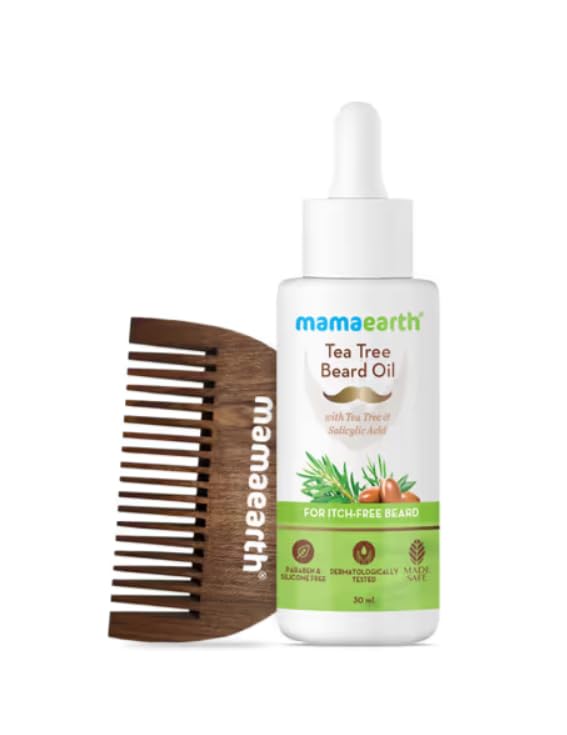 M Earth Tea Tree Beard Oil, 30ml, For Healthy & Itch Free Beard, Non-Greasy, Quick Absorbing (B0DFWYC2WH) Amazon Price History, Amazon Price Tracker