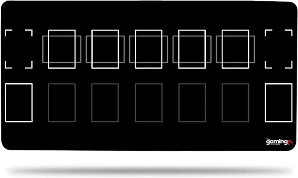 The Gaming Mat Company Deluxe Single Player Compatible with YuGiOh Duel Duelling Gaming Mat TCG Stadium Mat Board