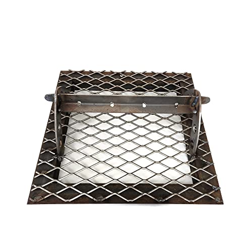 Steel Expanded Iron Heavy Duty Outdoor Boot and Shoe Scraper Cleaner 19 to 34 Inches (Small 19x19 Inches)